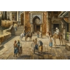 Très beau tableau huile sur toile d’époque 19ème siècle