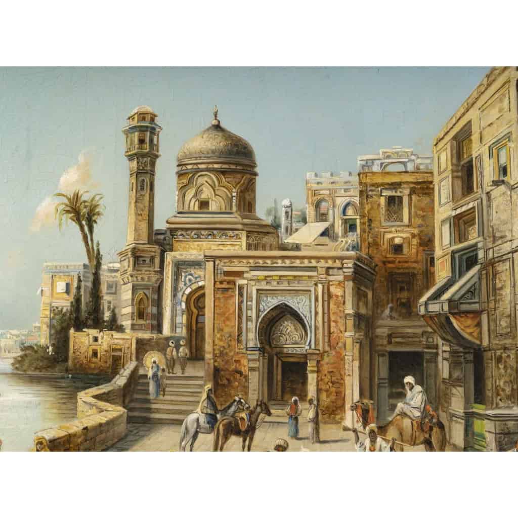 Très beau tableau huile sur toile d’époque 19ème siècle