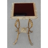 1880/1900′ Sellette Style Louis XIV Bronze Et Opaline 10
