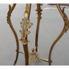 1880/1900′ Sellette Style Louis XIV Bronze Et Opaline 15