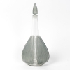 Carafe « Coquilles » verre blanc patiné bleu de René LALIQUE | Biron ||||||||||