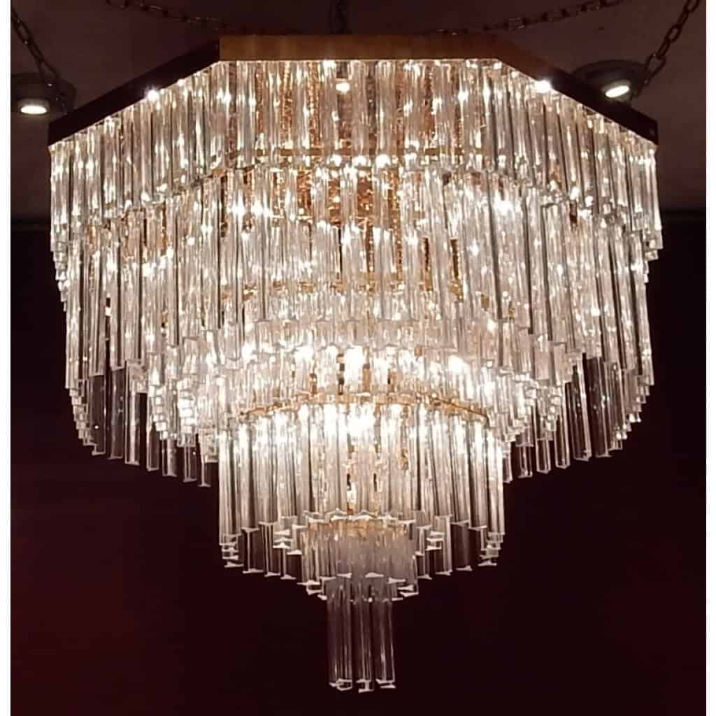 1970′ Lustre Plafonnier Murano Venini | Biron |||||||||
