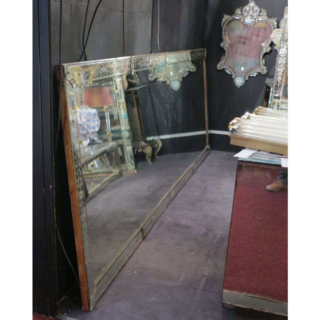 1900′ Miroir Venitien Rectangulaire | Biron 1900′ Miroir Venitien Rectangulaire