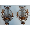 1970′ Paire d’Appliques aux Chinois Style Maison Baguès | Biron 1970′ Paire d’Appliques aux Chinois Style Maison Baguès