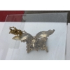 1970′ Table Basse Aux Aigles En Bronze Doré Signée De Boeltz Pour Roméo Paris