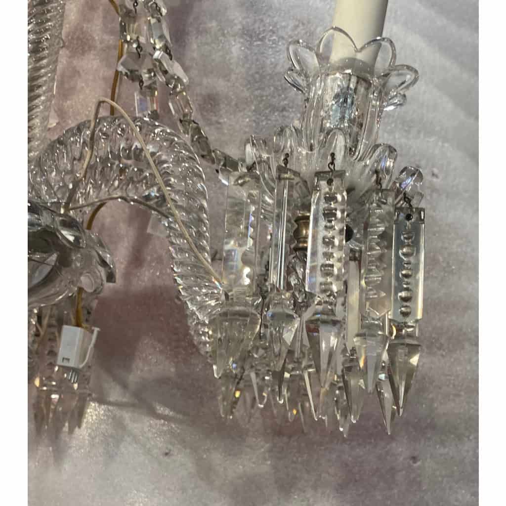 1950′ Lustre Cristal 5 Bras Baccarat | Biron 1950′ Lustre Cristal 5 Bras Baccarat
