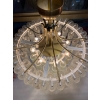 1970′ Lustre Doria 4 Niveaux 78 Cristaux En Verre Soufflé Design Venini Murano | Biron 1970′ Lustre Doria 4 Niveaux 78 Cristaux En Verre Soufflé Design Venini Murano