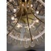 1970′ Lustre Doria 4 Niveaux 78 Cristaux En Verre Soufflé Design Venini Murano | Biron 1970′ Lustre Doria 4 Niveaux 78 Cristaux En Verre Soufflé Design Venini Murano