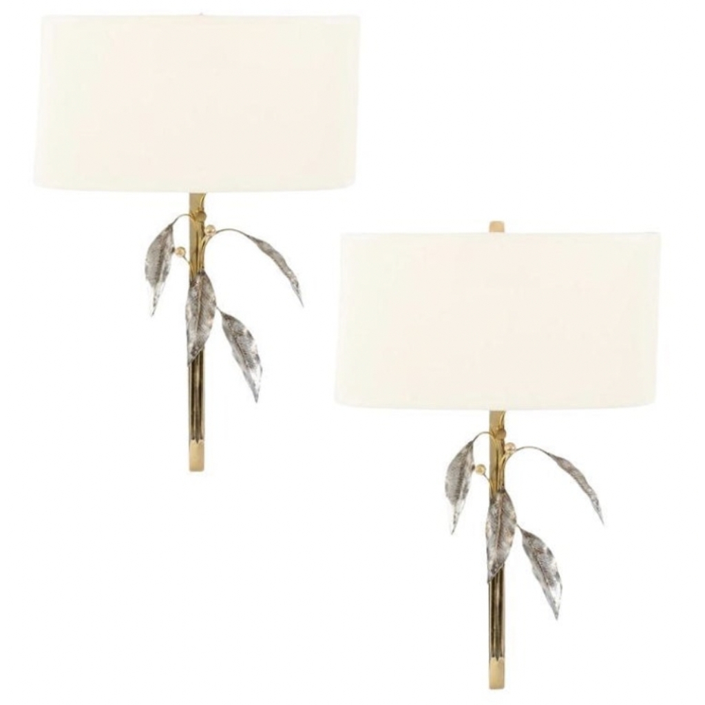 1960 Paire d’appliques Maison Charles | Biron |||||