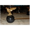 1970′ Table Basse Aux Aigles de Style Maison Charles, Jansen Ou Baguès