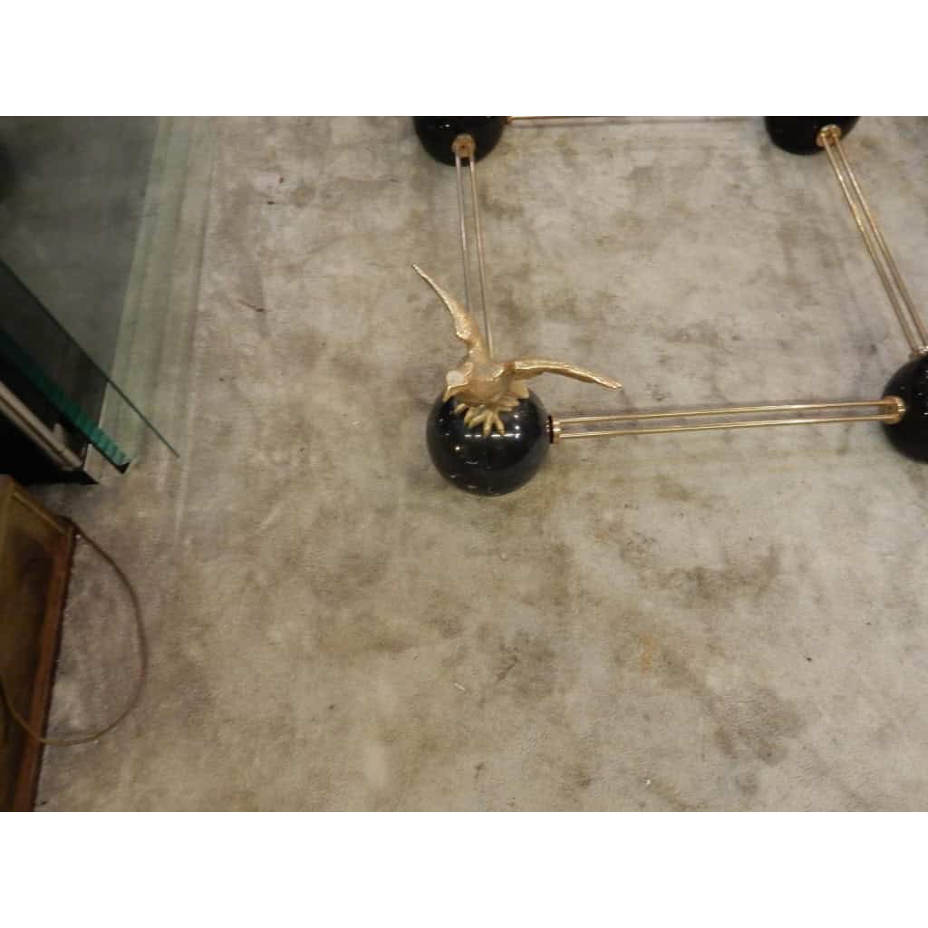1970′ Table Basse Aux Aigles de Style Maison Charles, Jansen Ou Baguès