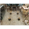 1970′ Table Basse Aux Aigles de Style Maison Charles, Jansen Ou Baguès