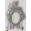 1880/1900′ Miroir Murano Décoré de Fleurs en Micromosaique 9
