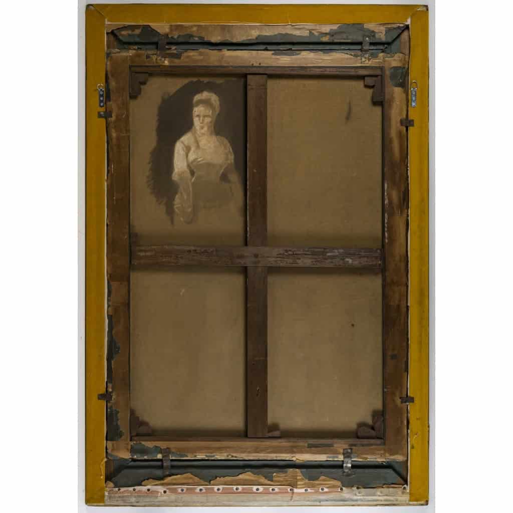 Pastel d’une jeune femme 1877