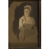 Pastel d’une jeune femme 1877
