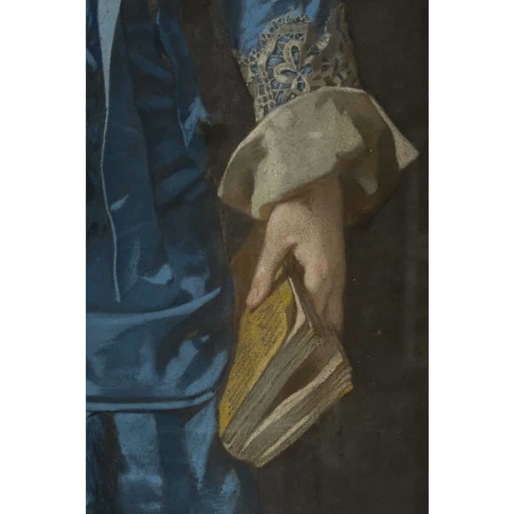 Pastel d’une jeune femme 1877