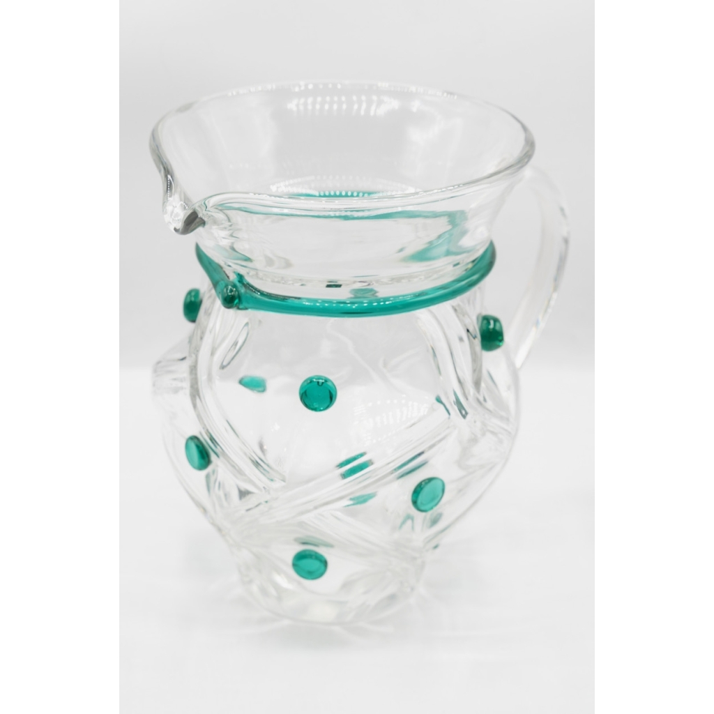 Lalique France ,1952, service Verres « FLORIDE » | Biron Lalique France ,1952, service Verres "FLORIDE"