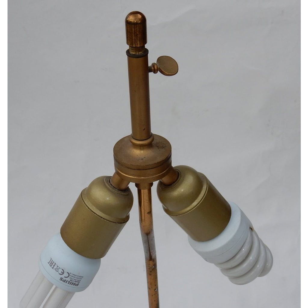 1970′ Lampe Décor De Tête De Cheval Bronze Doré DLG Duval Brasseur Non Signée | Biron 1970′ Lampe Décor De Tête De Cheval Bronze Doré DLG Duval Brasseur Non Signée