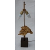 1970′ Lampe Décor De Tête De Cheval Bronze Doré DLG Duval Brasseur Non Signée | Biron 1970′ Lampe Décor De Tête De Cheval Bronze Doré DLG Duval Brasseur Non Signée