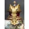 Grand Vase balustre Vienne à décor polychromes | Biron Grand Vase balustre Vienne à décor polychromes