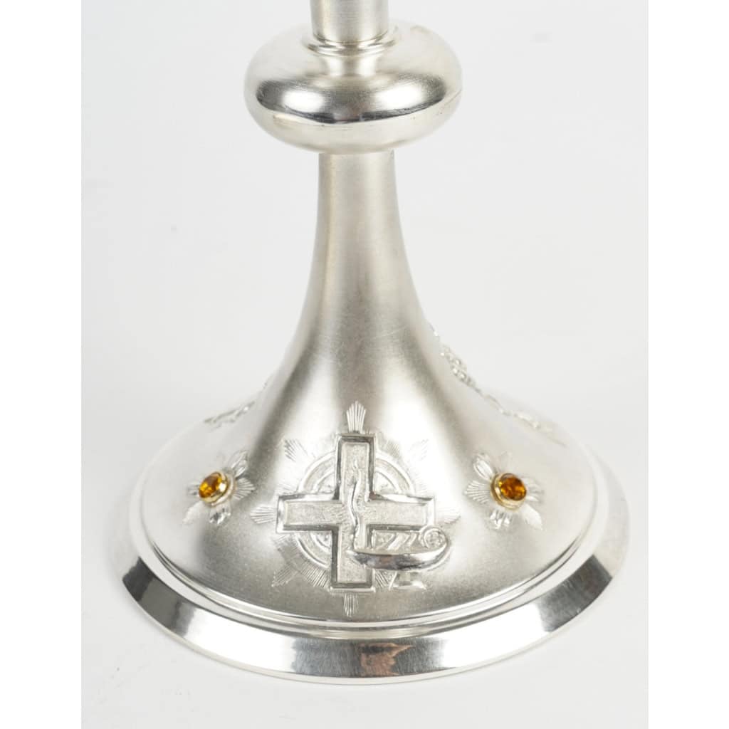 Chalice and its paten. | Biron Chalice and its paten.