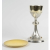Chalice and its paten. | Biron Chalice and its paten.