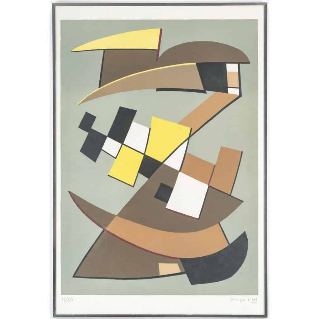 Lithographie par Alberto MAGNELLI | Biron ||||||||||