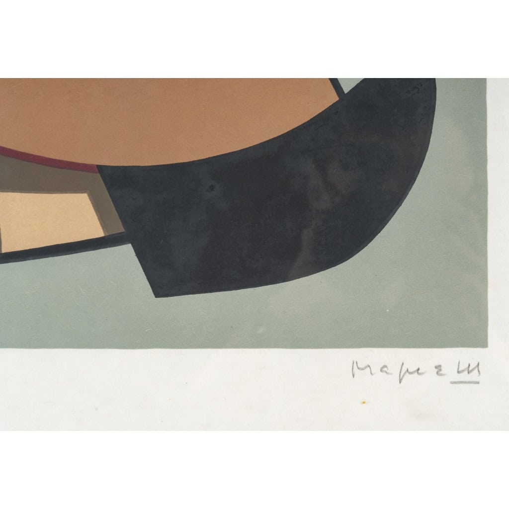 Lithographie par Alberto MAGNELLI | Biron Lithographie par Alberto MAGNELLI