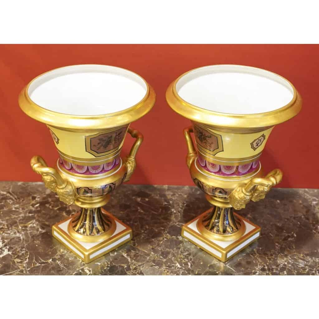 Le Tallec « Paire de Vases Médicis « | Biron Le Tallec "Paire de Vases Médicis "