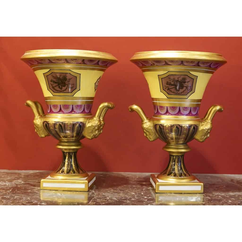 Le Tallec « Paire de Vases Médicis « | Biron Le Tallec "Paire de Vases Médicis "
