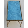 1970′ Table Basse Décor Bambou Maison Baguès