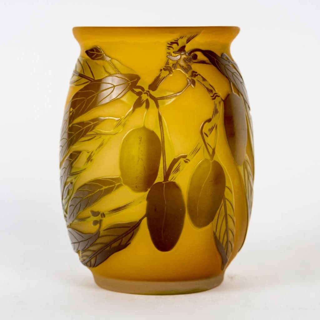 Émile Gallé (1846-1904) Vase « Olives » | Biron |||||||||