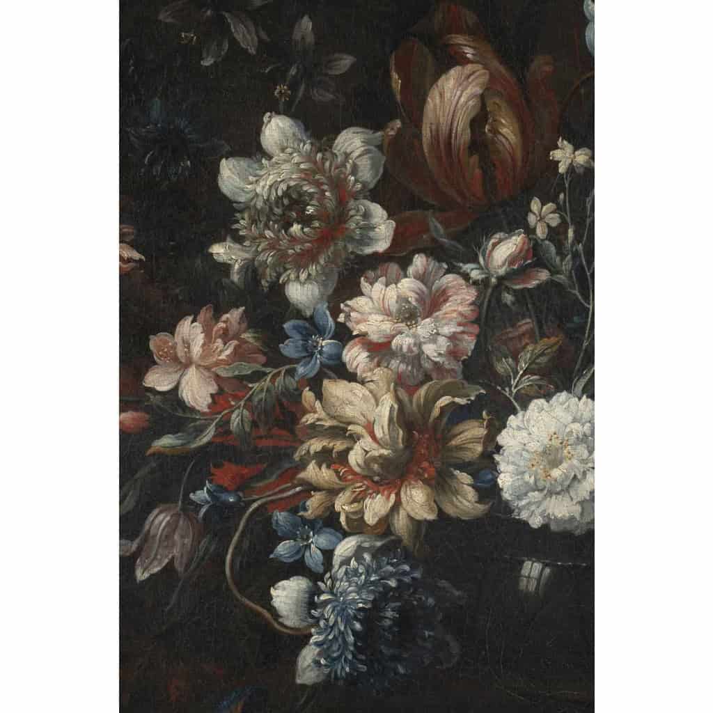 Pieter HARDIME (1677-1758) Bouquet de fleurs dans un vase en cristal. | Biron Pieter HARDIME (1677-1758) Bouquet de fleurs dans un vase en cristal.