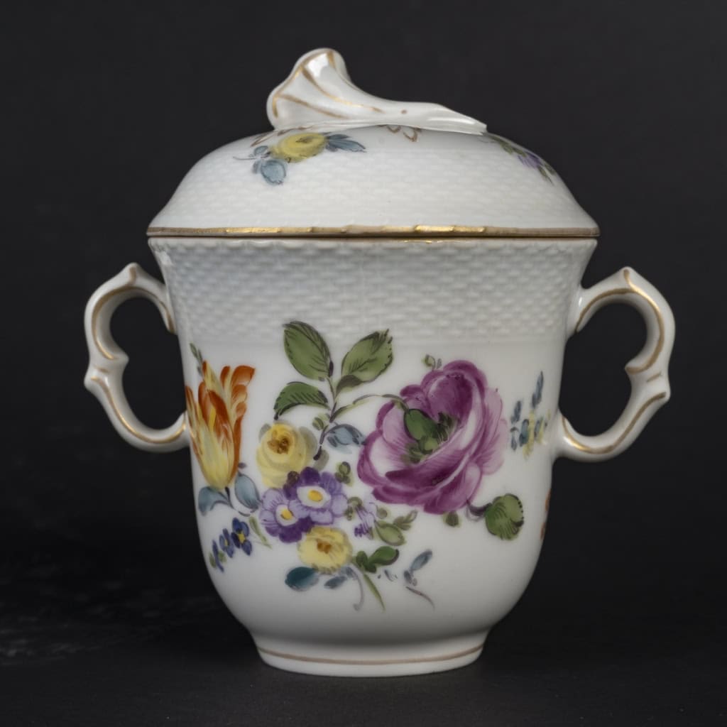 Trembleuse fleurie , XIXème siècle | Biron Trembleuse fleurie , XIXème siècle