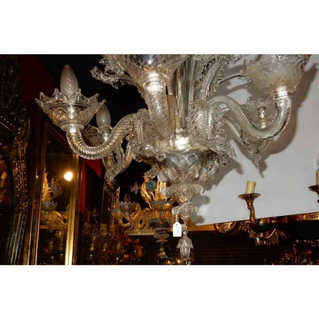 1900/20′ Lustre Cristal Murano 6 Branches | Biron 1900/20′ Lustre Cristal Murano 6 Branches