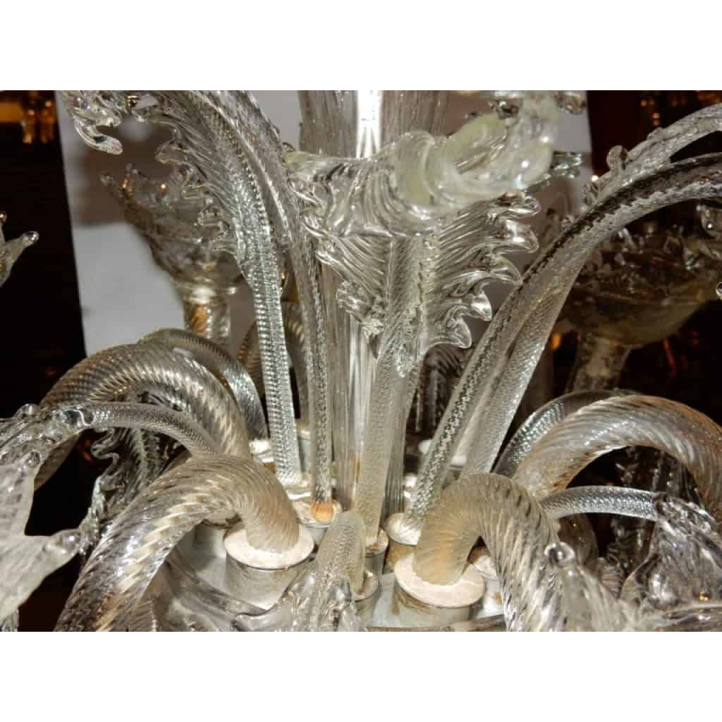 1900/20′ Lustre Cristal Murano 6 Branches | Biron 1900/20′ Lustre Cristal Murano 6 Branches