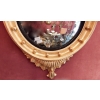 1880/1900′ Miroir Convexe à l’Aigle, Bois Doré | Biron 1880/1900′ Miroir Convexe à l’Aigle, Bois Doré