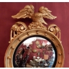 1880/1900′ Miroir Convexe à l’Aigle, Bois Doré | Biron 1880/1900′ Miroir Convexe à l’Aigle, Bois Doré