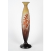 émile Gallé – Grand Vase Aux Crocosmia Oranges Et Rouges, Pâte De Verre Art Nouveau | Biron émile Gallé - Grand Vase Aux Crocosmia Oranges Et Rouges, Pâte De Verre Art Nouveau