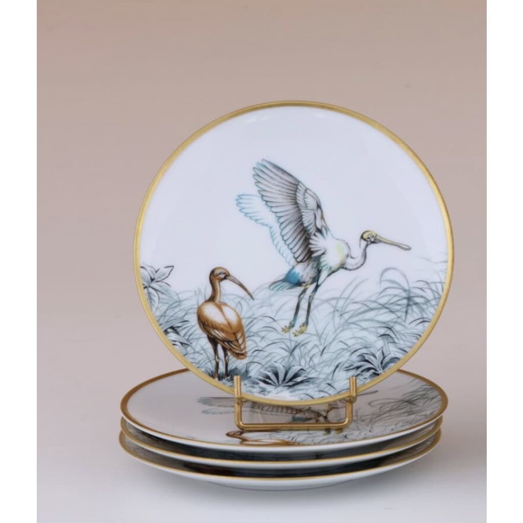 HERMES -« Carnets d’Equateur » 8 assiettes | Biron HERMES -"Carnets d'Equateur » 8 assiettes