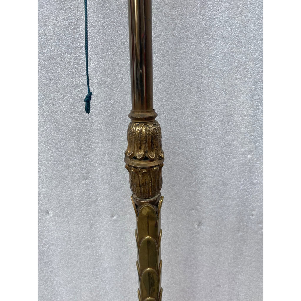 1970′ Lampadaire en Bronze Doré Maison Baguès Modèle Palmier | Biron 1970′ Lampadaire en Bronze Doré Maison Baguès Modèle Palmier