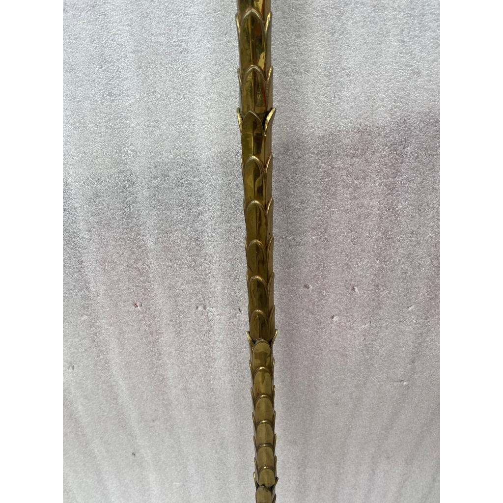 1970′ Lampadaire en Bronze Doré Maison Baguès Modèle Palmier | Biron 1970′ Lampadaire en Bronze Doré Maison Baguès Modèle Palmier