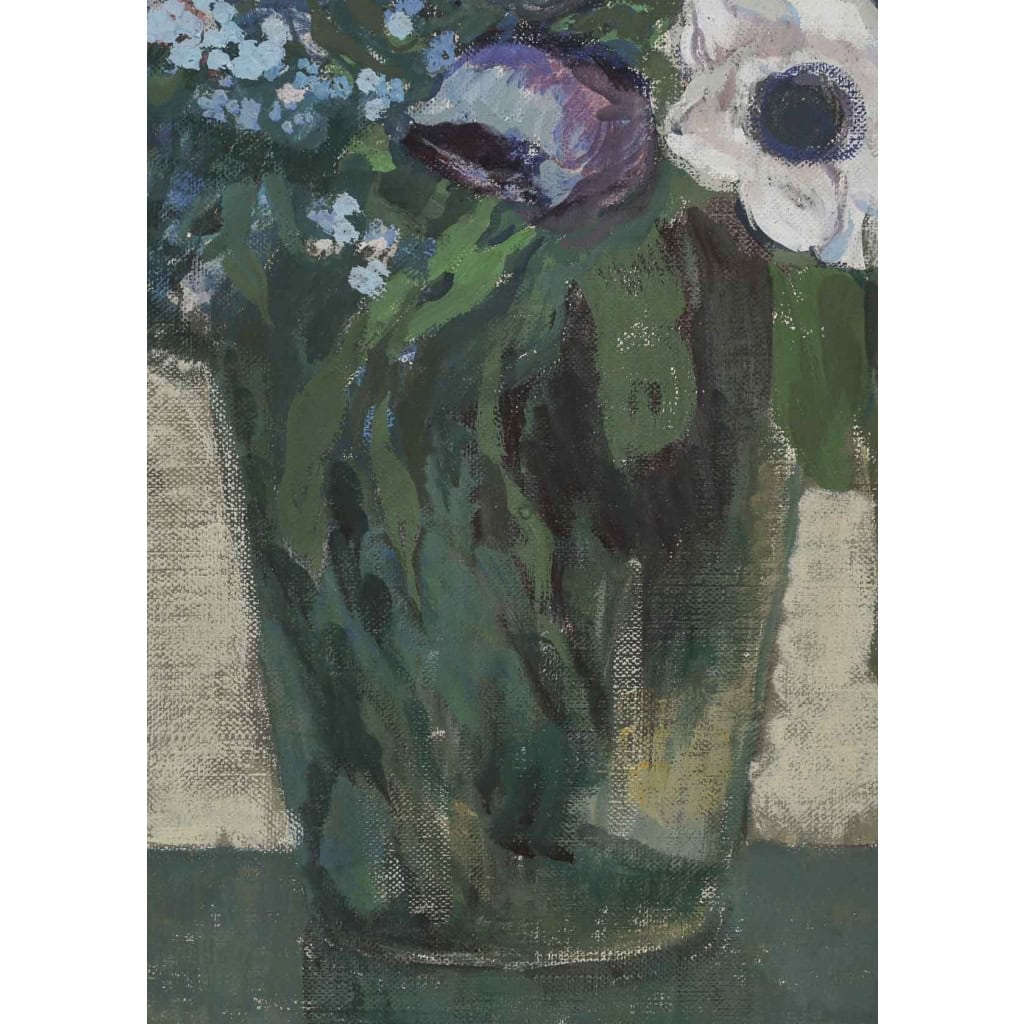 Julien Duriez 1900-1993. Bouquet De Fleurs.