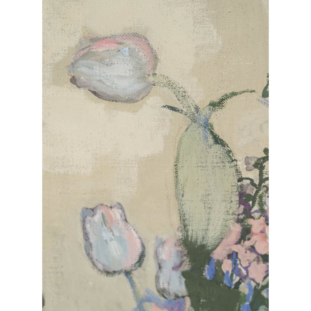 Julien Duriez 1900-1993. Bouquet De Fleurs.