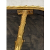 1970′ Table Basse Maison Charles Forme Ovale, Jansen Ou Baguès Décor Palmier en Bronze Doré avec Plateaux Miroirs Vieillis | Biron 1970′ Table Basse Maison Charles Forme Ovale, Jansen Ou Baguès Décor Palmier en Bronze Doré avec Plateaux Miroirs Vieillis