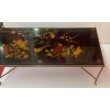 1970′ Table Basse Style Baguès Laque de Chine