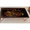 1970′ Table Basse Style Baguès Laque de Chine