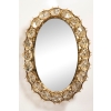 Paire de Miroirs rétro-éclairés dans le style des « bijoux fantaisie » des années 1980. | Biron Paire de Miroirs rétro-éclairés dans le style des "bijoux fantaisie" des années 1980.