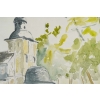 Aquarelle sur papier de Evelyne Luez, XXème siècle. | Biron Aquarelle sur papier de Evelyne Luez, XXème siècle.