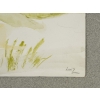 Aquarelle sur papier de Evelyne Luez, XXème siècle. | Biron Aquarelle sur papier de Evelyne Luez, XXème siècle.